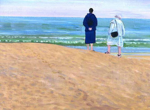 Two Ladies on the Beach